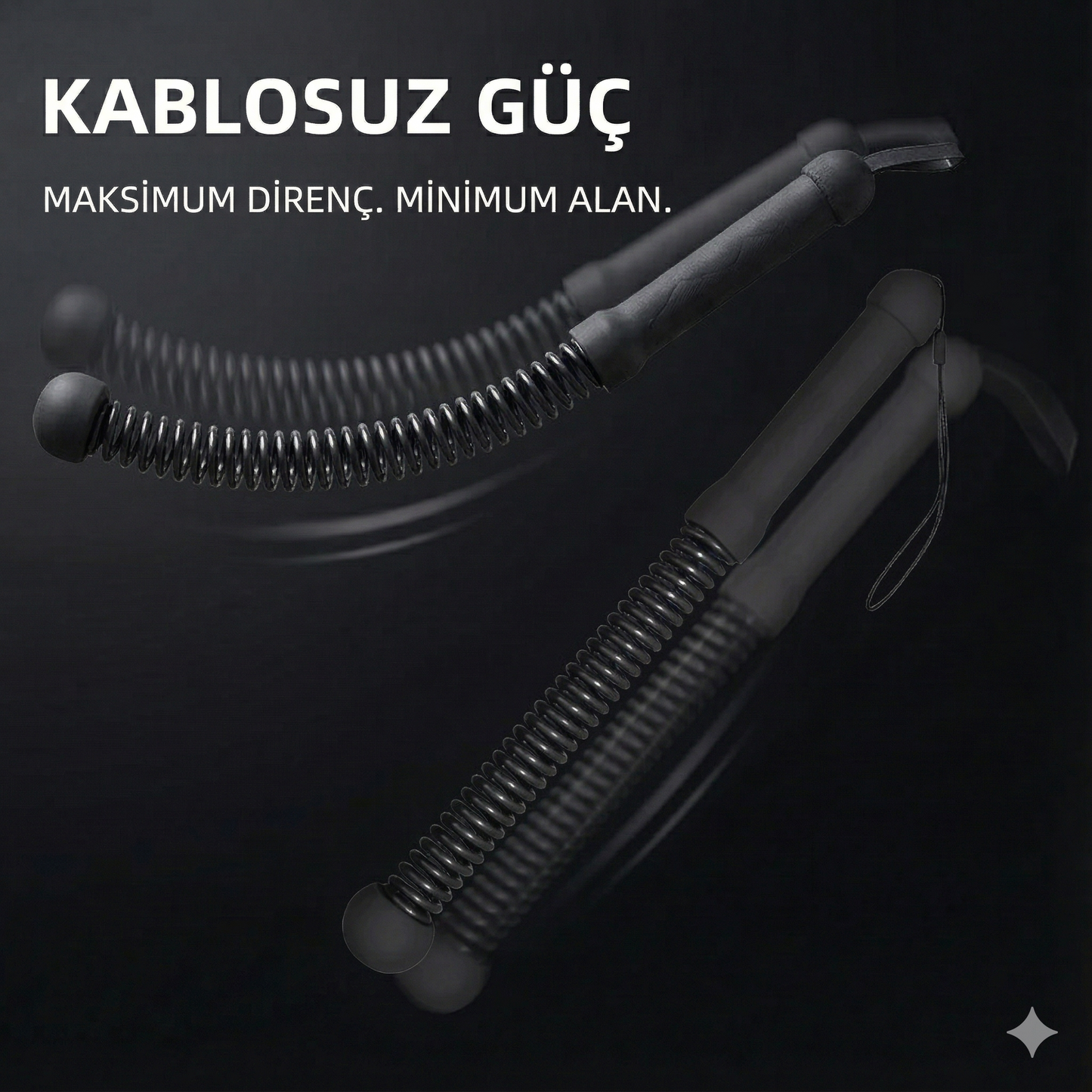 KensaWaves Premium Kablosuz Battle Ropes